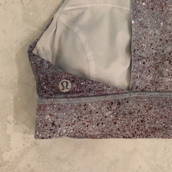 Lululemon Fast and Free Bra Nulux Summer Haze Multi - Picture 3 of 8